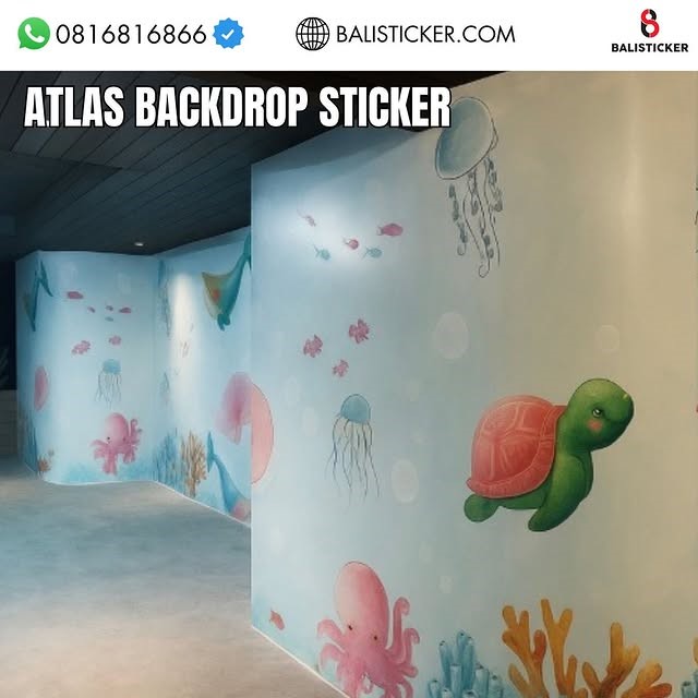 backdrop sticker custom