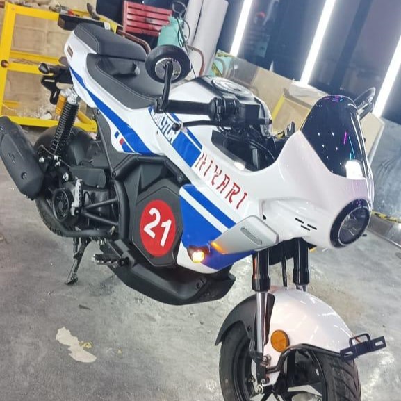 Wrapping Motor - Bali Sticker