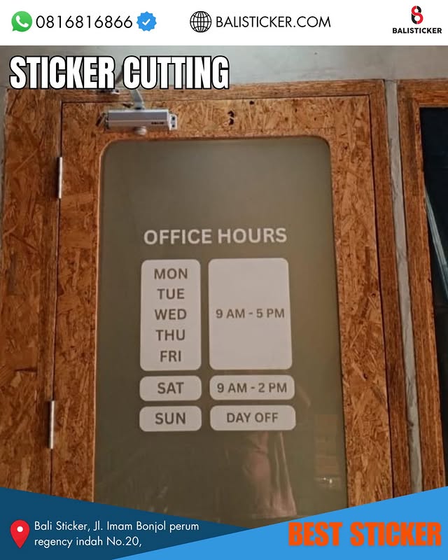 6 Impressive Benefits: Jasa Pasang Sticker Sandblast Bali Terbaik