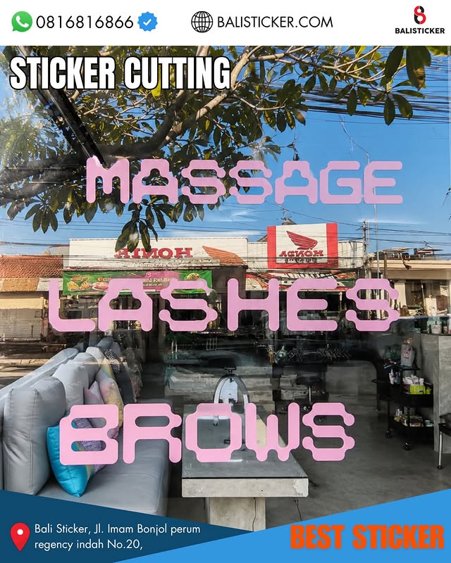Mengapa Jasa Sticker Cutting Kaca Salon di Bali Hits 2026?